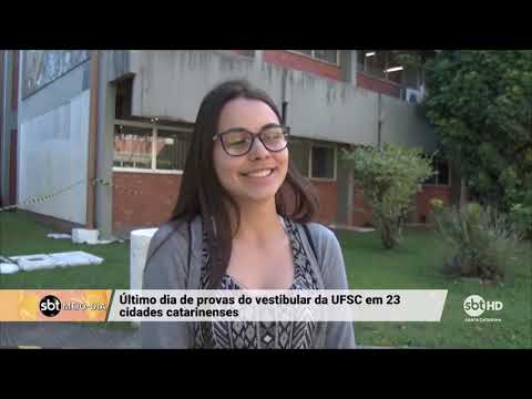 Ultimo dia do vestibular de verão da UFSC
