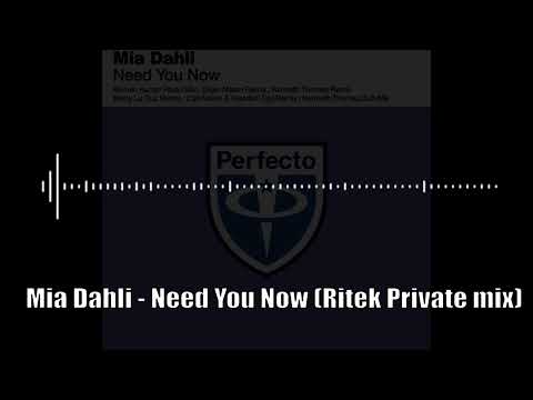 Mia Dahli - Need You Now (Ritek Private Mix) - House Music -