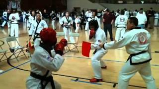 preview picture of video '2011 Region #8 Spring Tang Soo Do Tournament sparring 2'