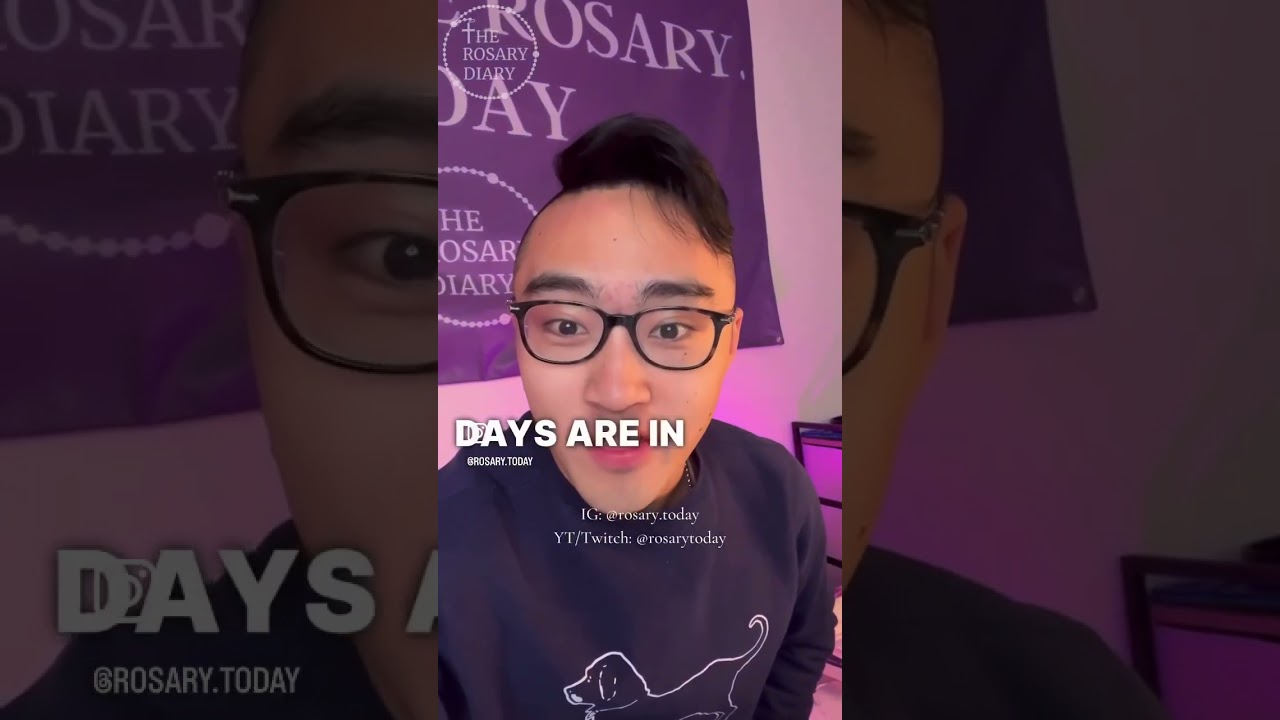 Pray the 54 day rosary novena with us, tonight #rosary #faith #twitch #jesus