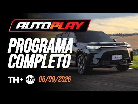 AUTO PLAY - Programa Completo - 06/09/2026 - TH+ SBT | PGM Nº 467 - Creta x HR-V, GS9 e F-150