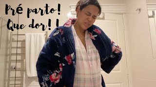 E ja estamos no Pré trabalho de  parto. Que dor! #tatenso