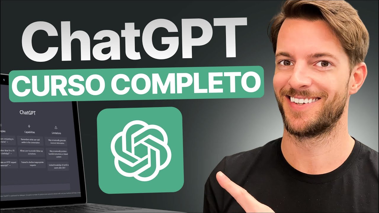Curso ChatGPT 2024: Tutorial COMPLETO e GRATUITO para INICIANTES (Passo a Passo Com Exemplos)