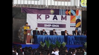 Opening Ceremony Konvergensi Perilaku Model Al Masoem (KPAM) Tahun Pelajaran 2022 2023
