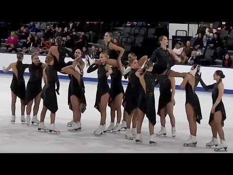 Helsinki Rockettes - FIN | Senior Free Skate | 2025 U.S. Synchronized International Skating Classic