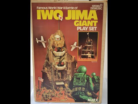 Marx 1979 Sears Iwo Jima Giant Playset (One year release).