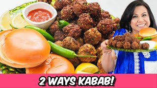 Two Ways! Air Fryer & Fried Kabab for Iftari Ramadan 2024 Kachay Keemay ki Recipe Urdu Hindi - RKK