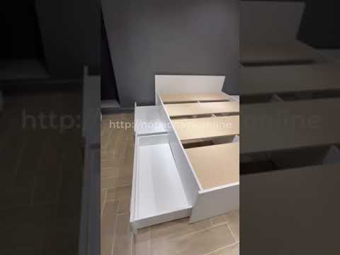 Кровать Амелина с ящиками 120х200