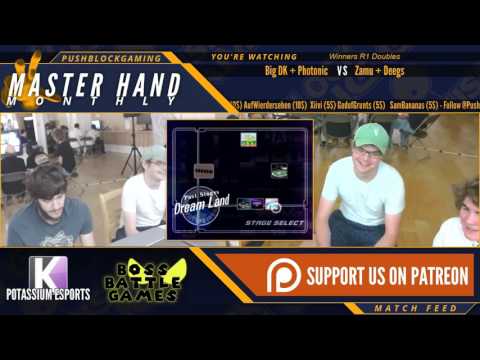 MHM12 [Melee] - Big DK + Photonic () vs Zamu + Deegs () - Winners R1 Doubles