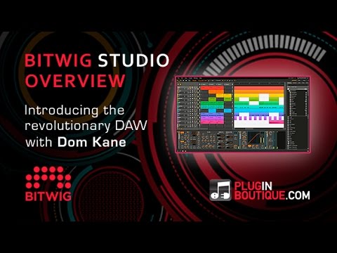BitWig Studio Overview - GUI And On-Board Effects