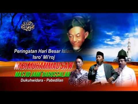 KH. MUSTHOFA AQIL SIRAJ DI MASJID JAMI' DARUSSALAM DUKUHWIDARA PABEDILAN