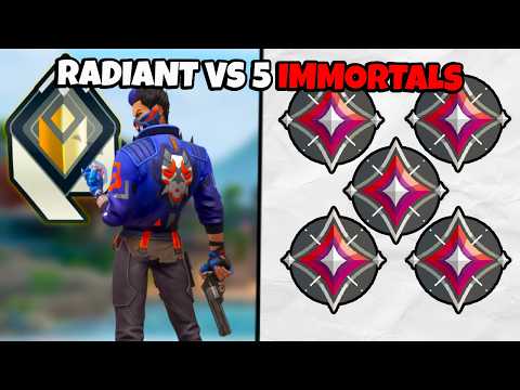 #1 Console Radiant vs 5 Immortals… Can He Win?