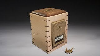 Building a Vault Style Piggy Bank - Woodworking