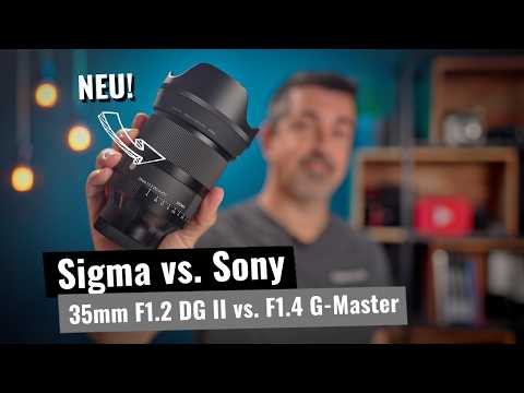 Sigma Sigma 35mm F1.2 DG II Art vs. Sony 35mm F1.4 GM | TEST  🏆