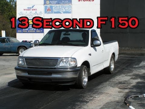 Ford F150 4.6L ATI Procharger vs Camaro 13.78 @97 1/4 mile