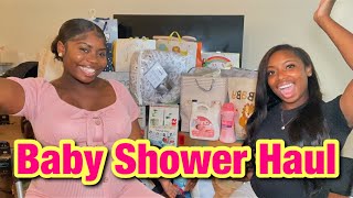HUGE Baby Shower Gift/Registry Haul 💕🛍️| What I Got From My Baby Shower 🍼| | THANK YOU EVERYONE!