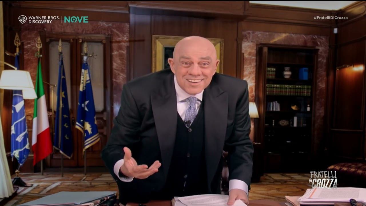 Crozza Crosetto "Non contiamo niente, siamo il Motorola della politica" | Fratelli di Crozza