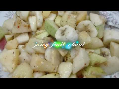 #fruitchaat #juicychaat || how to make juicy fruit chaat , healthy recipe | spicyfood