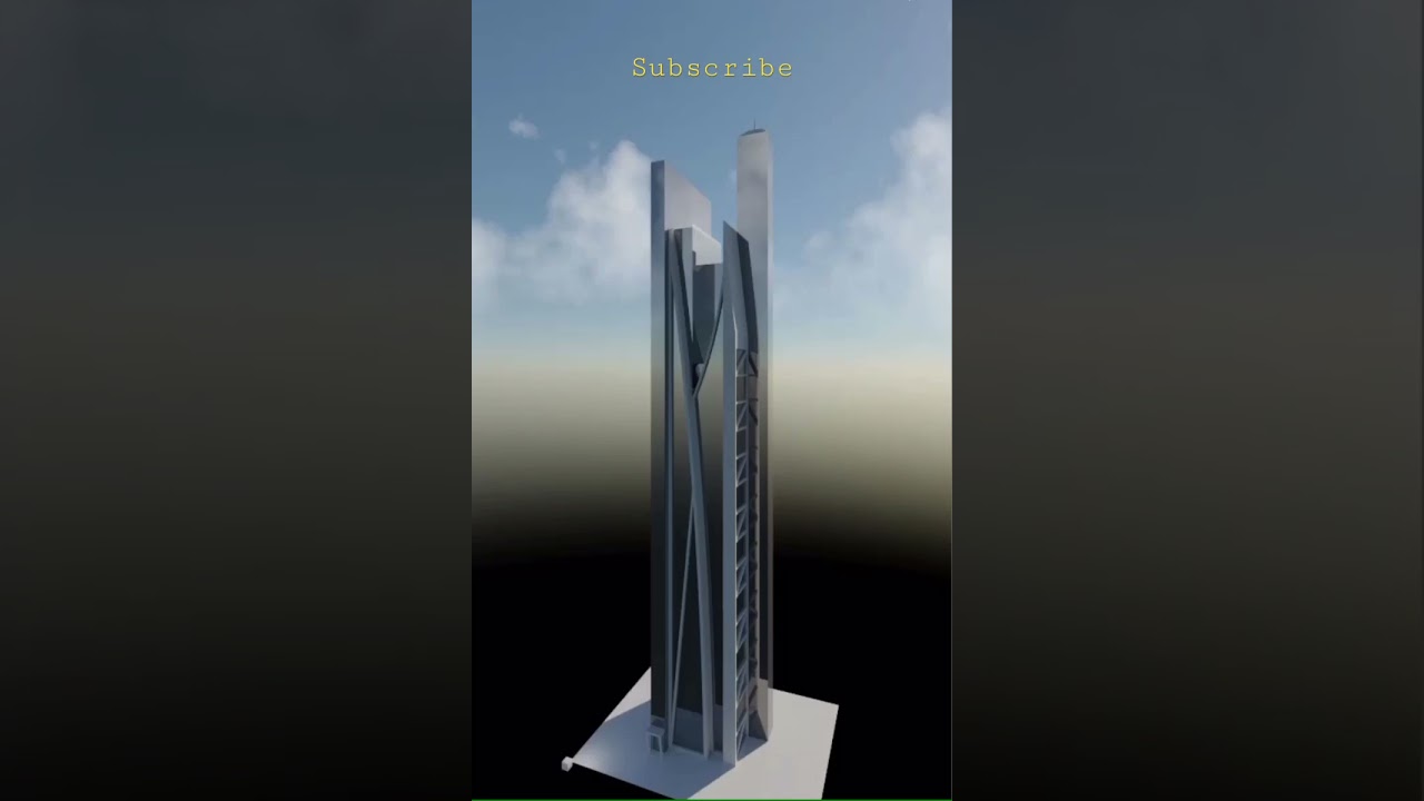 Modern skyscrapers design#viral #shots #modern #blender #design ￼