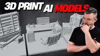 3D Printing with Meshy AI - The Easiest Way to Make 3D Models!