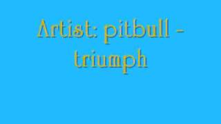 pitbull  - triumph