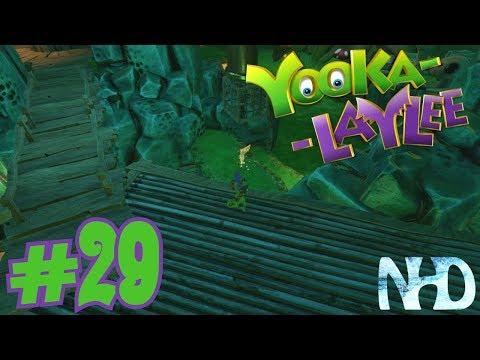 Let's Play Yooka-Laylee (pt29) Moodymaze Marsh - Bayou Parkour