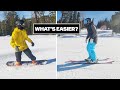 What S Easier Skiing Or Snowboarding