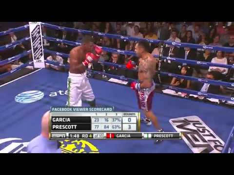 Roberto Garcia vs Breidis Prescott 7/25/2014