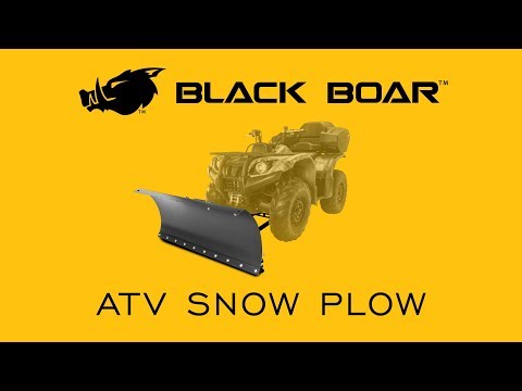 Black Boar ATV Snow Plow