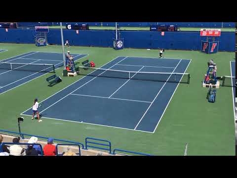 Anna Danilina, Match Point vs. Missouri, 3/31/18