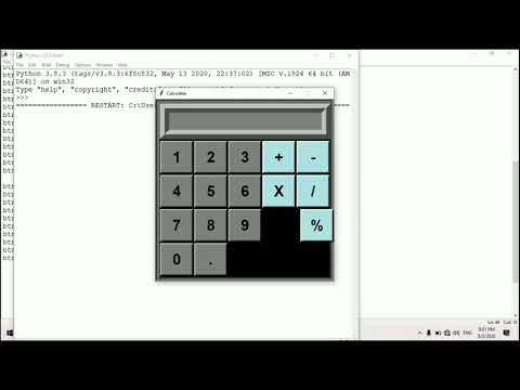 Calculator With Gui Using Python Tkinter Codewithcoder