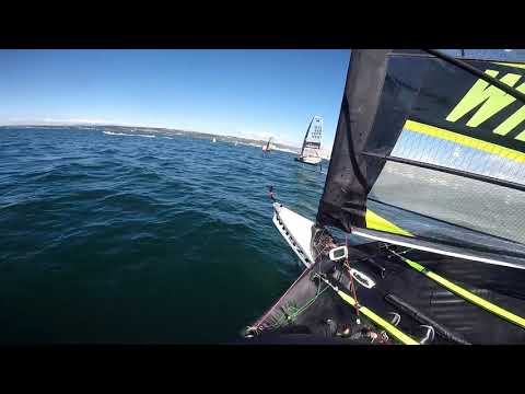 2 waszps and 1 moth foiling together