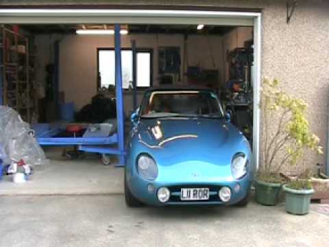 TVR Griffith start up after winter layup