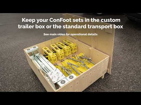 Thumbnail for How to transport ConFoot container legs