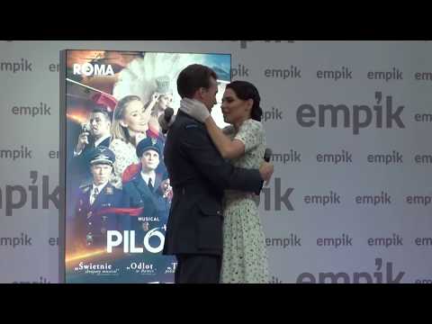 "Nie obiecuj nic" Natalia Krakowiak,Jan Traczyk TM Roma - Promocja płyty z musicalu Piloci