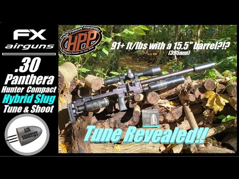 FX Airguns Panthera Hunter Compact .30 Slug Tune with Hybrids! New Coyote Hunting Gun? CONFIRMED! 🎯🎯