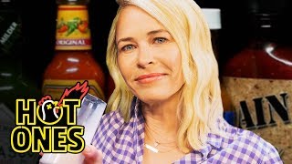 Chelsea Handler Goes Off the Rails While Eating Spicy Wings | Hot Ones