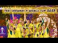 Teridiwani X World Cup 23 Indiancricket Icc Patcummins Wc23