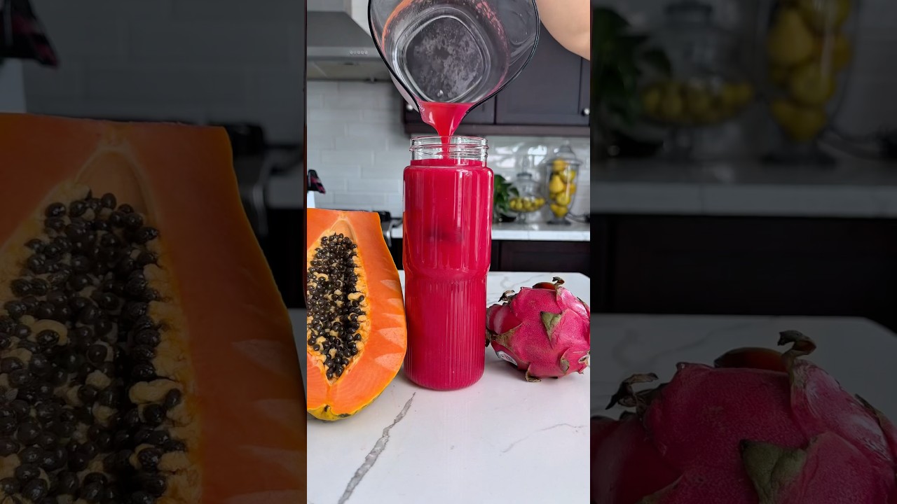 The Ultimate Gut Friendly Pink Juice #juicing #detox #immunity