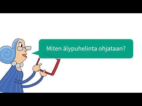 Älypuhelimen ohjaus erilaisin kosketuksin