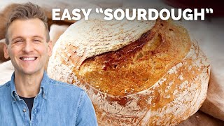 Overnight Sourdough Bread | Faux sourdough bread recipe to try!