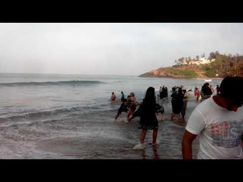 Kolam Beach morning walk vlog