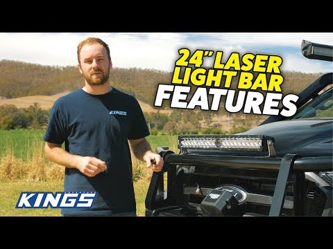 Adventure Kings 24'' Laser Lightbar Features