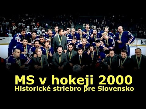 MS v hokeji 2000 -  Historické striebro pre Slovensko