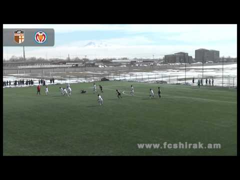 Shirak 2:0 Mika 08.03.2015, highlights