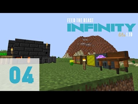 FTB Infinity Lite 1.10 Ep 04 - Starting Forestry