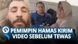 Momen Terakhir Pemimpin Hamas Terekam sebelum Dihabisi Israel, Sampaikan Permintaan Maaf untuk Ibu