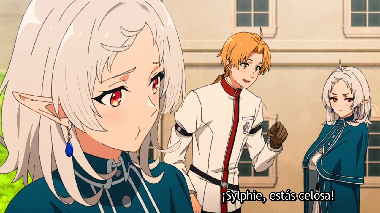 Sylphie cree que Rudeus solo quiere D3TONARSE a Roxy y explota de los CELOS | Mushoku Tensei 3