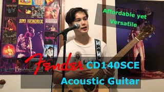 Video thumbnail for This $800 Guitar Surprised Me - Fender CD140SCE Acoustic Guitar Review and Sound Demo by Adam Schranz