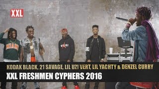 Kodak Black, 21 Savage, Lil Uzi Vert, Lil Yachty &amp; Denzel Curry&#39;s 2016 XXL Freshmen Cypher